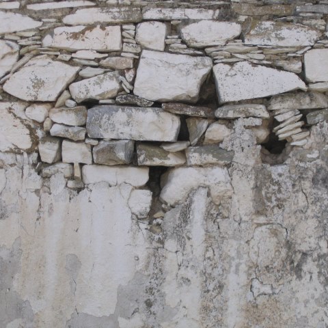 p3086: semi-abstract photo (crumbling wall) by Ewart Shaw